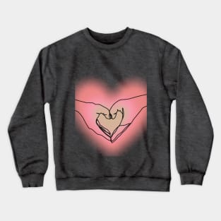 Heart Hands Crewneck Sweatshirt